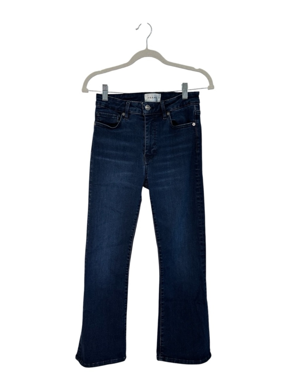 Frame Le Crop Mini Boot High Rise Jeans Size 27 - Picture 4 of 7
